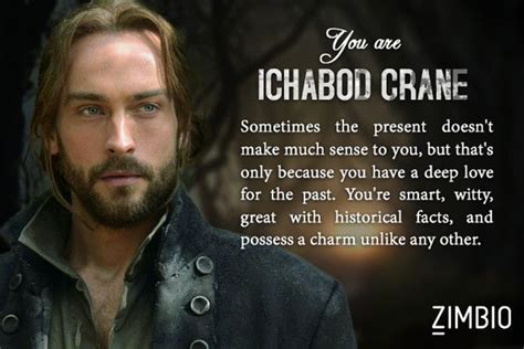 I took Zimbio's 'Sleepy Hollow' quiz and I'm Ichabod Crane! Who are you ...