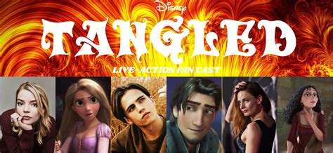 Disney's Tangled Live-Action Fan Cast by TristanHartup on DeviantArt