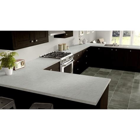 Wilsonart Standard 48-in W x 144-in L White Carrara Laminate Sheet in ...