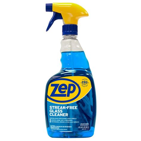 ZEP 32 oz. Streak-Free Glass Cleaner-ZU112032 - The Home Depot