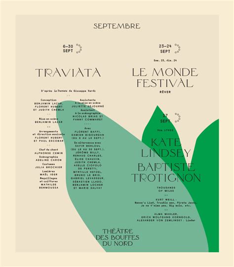 Théâtre des Bouffes du Nord 17-18 | Graphic design posters, Graphic design inspiration, Graphic ...