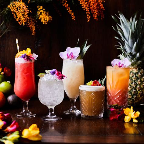 Alcohol Free Tiki Cocktails | Non Alcoholic Mocktails | Cocktails For Kids