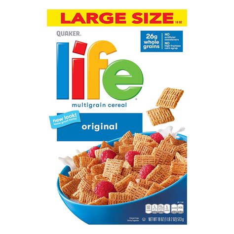 Quaker Life Original Multigrain Cereal - Shop Cereal at H-E-B