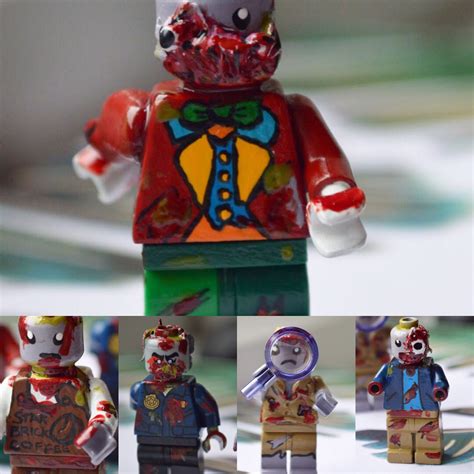 Zombie handmade custom lego minifigure | Custom lego, Clay creations, Christmas crafts