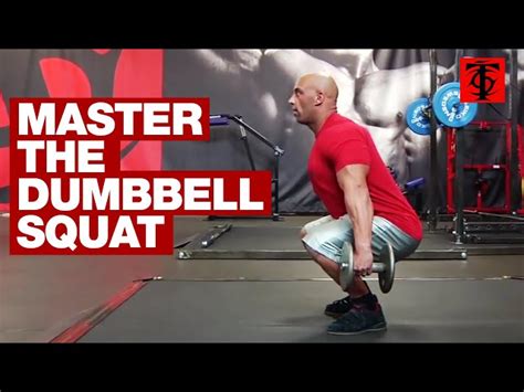 Dumbbell Squat Form