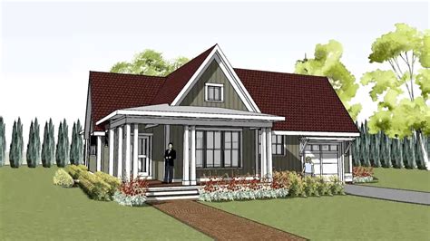 One Story Farmhouse With Wrap Around Porch Plans Simple House with dimensions 1280 X 720