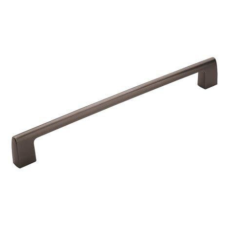 Amerock Riva 12 in (305 mm) Center-to-Center Graphite Cabinet Drawer Appliance Pull-BP55370GPH ...