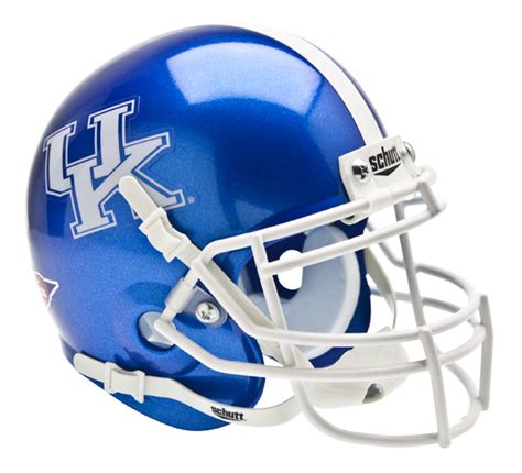 KENTUCKY WILDCATS SCHUTT MINI NCAA FOOTBALL HELMET | eBay