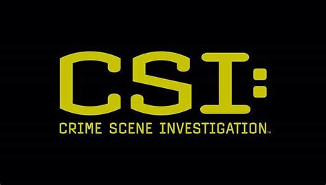 Crime Scene Investigator Logo