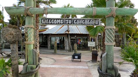 Conch House in St. Augustine, FL--entrance to the cafe