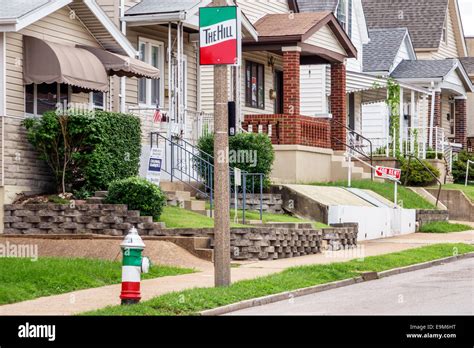 St. Louis Missouri Saint The Hill Italian ethnic neighborhood fire Stock Photo: 74817620 - Alamy