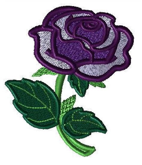 FSL Rose Free Standing Lace Rose Embroidery Design Rose - Etsy