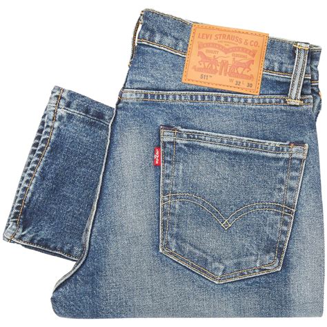 Levi's Denim 511 Slim Fit Jeans in Blue for Men - Lyst