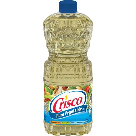 Crisco Pure Vegetable Oil, 48 fl oz - Walmart.com - Walmart.com