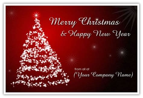 merry christmas and happy new year from all your company name on this ...