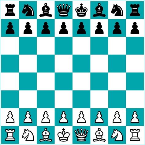 Chess Board And Pieces clip art Free vector in Open office drawing svg ...