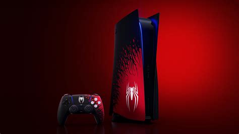 Spider-Man 2 Limited-Edition PS5 Announced, Thrifty Fans Can Buy Faceplates Separately