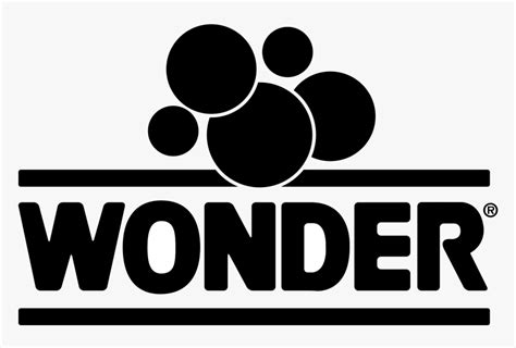 Wonder Logo Png Transparent - Wonder Bread Logo Black And White, Png ...