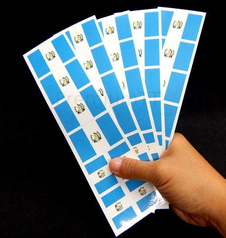 Guatemala Guatemalan Flag Tattoo & Party Favors – Premium Temporary Tattoos