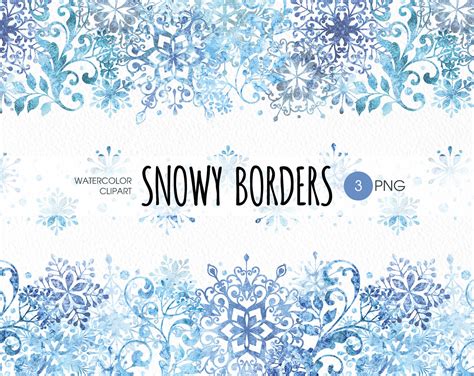 Snow Border Png