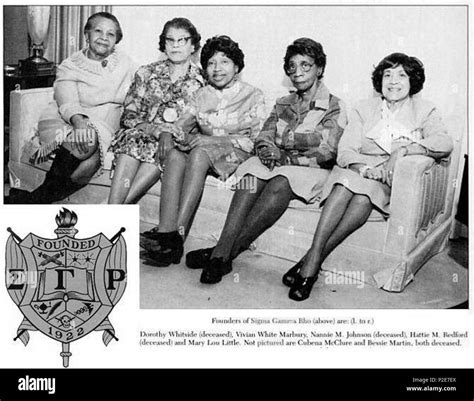 . English: Founders of Sigma Gamma Rho Sorority, Inc. . Sigma Gamma Rho 52 SigmaGammaRhoFounders ...