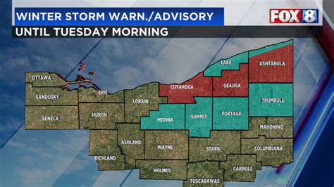 Winter Storm Warning expands in NE Ohio