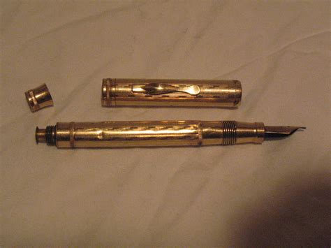 Gold filled parker fountain pen circa 1913 | Collectors Weekly