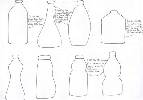 Design Practice: new bottle shapes