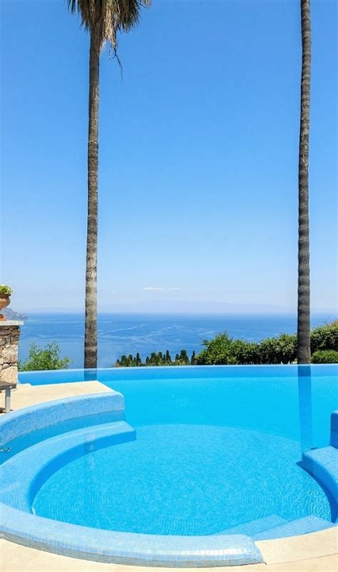 Pool Area - Luxury Hotel Taormina | 5 Star The Leading Hotels of the World