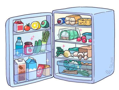 Refrigerator | 그림, 손 그리는 법, 초등학교 미술