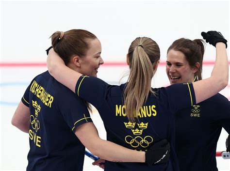 Curling-Sweden beat Switzerland to win women's curling bronze medal ...