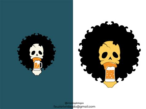 Skull beer logo by Fauzi Sri Widagdo on Dribbble