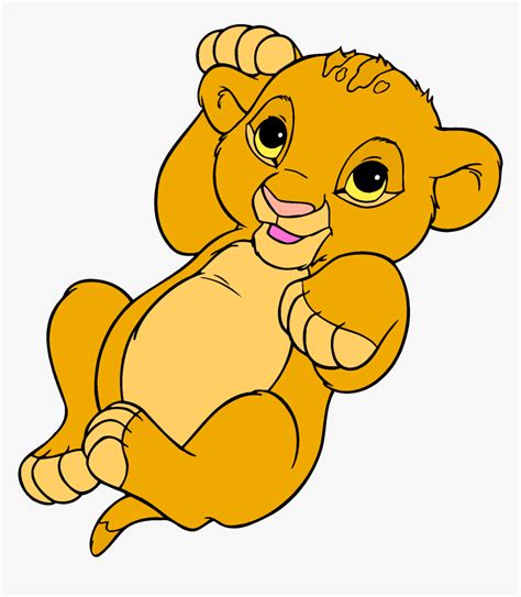 Simba Nala Lion Clip Art - Lion King Baby Simba, HD Png Download - kindpng