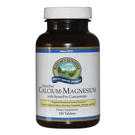 Calcium & Magnesium 150 tabs|Go For Health