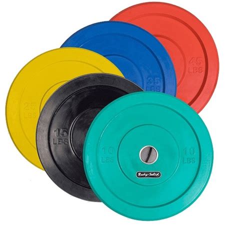 Multi Color Rubber Weight Plates at Best Price in New Delhi | Body Flex Fitness Equipment