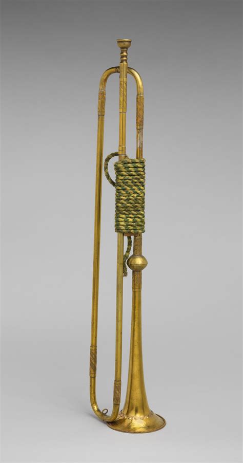 Natural Trumpet | Johann Wilhelm Haas | 89.4.2375 | Work of Art | Heilbrunn Timeline of Art ...