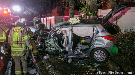 Virginia Beach crash sends 6 to hospital on New Year's Eve