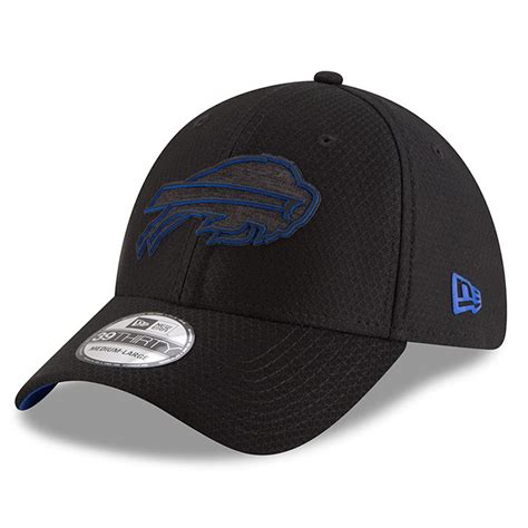 New Era Buffalo Bills Black 2018 Training Camp 39THIRTY Flex Hat