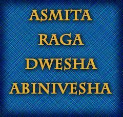 More on the Misery-Producing Kleshas | Yoga sutras, Yoga meditation, Meditation