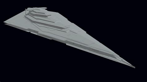 Resurgent Class Star Destroyer WIP - 3D model by lc4hunter [2b39c2e] - Sketchfab