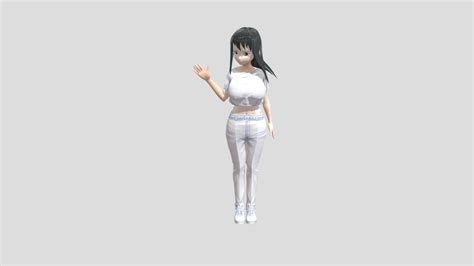 Anime Girl rigged - Download Free 3D model by lil_cristal [174561b] - Sketchfab