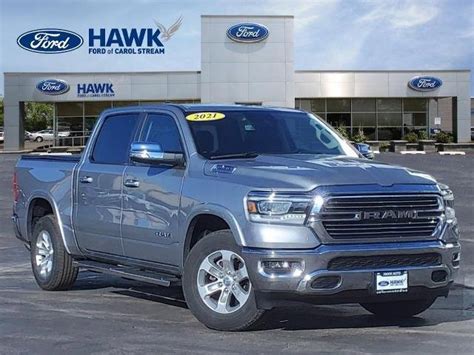 Pre-Owned 2021 Ram 1500 Laramie 4D Crew Cab in Forest Park #U4070A | Hawk CDJR