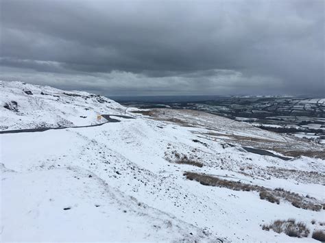 Snow up the Black Mountain - January 2019 : r/Wales