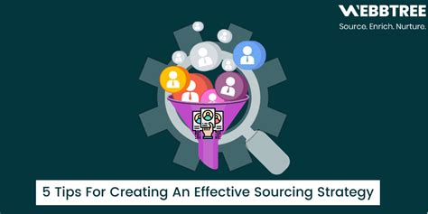 5 Tips For Creating An Effective Sourcing Strategy - Webbtree Blogs