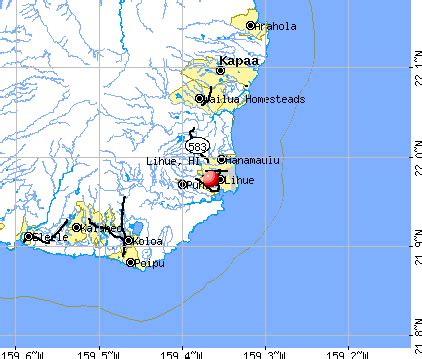Lihue, Hawaii (HI 96766) profile: population, maps, real estate, averages, homes, statistics ...