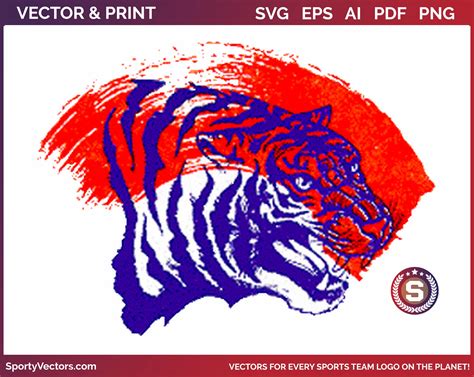 Savannah State Tigers - College - Primary Logo (2001) - Sports Logo SVG, PNG, AI, EPS, and PDF ...