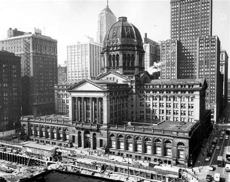 Chicago Federal Building lost 1965 : Lost_Architecture