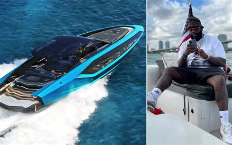 Rick Ross gives us a tour of the $6m Lamborghini yacht