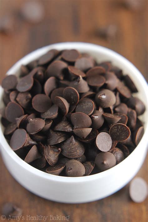 Homemade Two-Ingredient Chocolate Chips | Amy's Healthy Baking