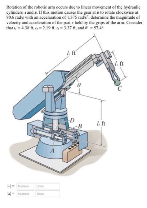 Solved Rotation of the robotic arm occurs due to linear | Chegg.com